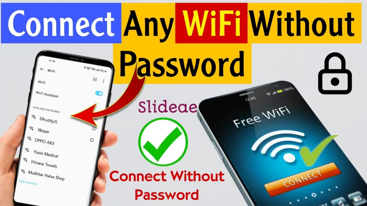 Connect WIFI With Out Password |App |Download